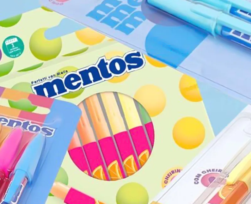 Related to mentos e compactor finalistas no prêmio licensing excellence awards na categoria de volta às aulas