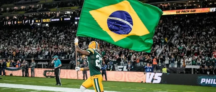 Jogo da NFL no Brasil atrai interesse de empresas e movimenta mercado de licenciamento da marca