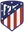 Escudo do Atlético de Madrid.