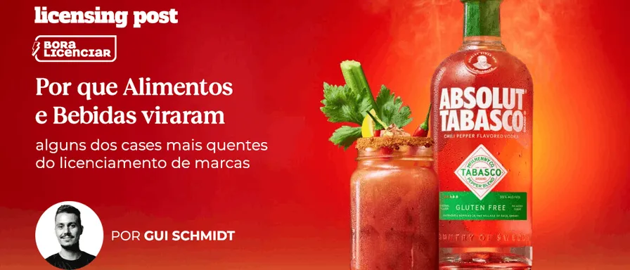 Por que alimentos e bebidas viraram alguns dos cases mais quentes do licenciamento de marcas